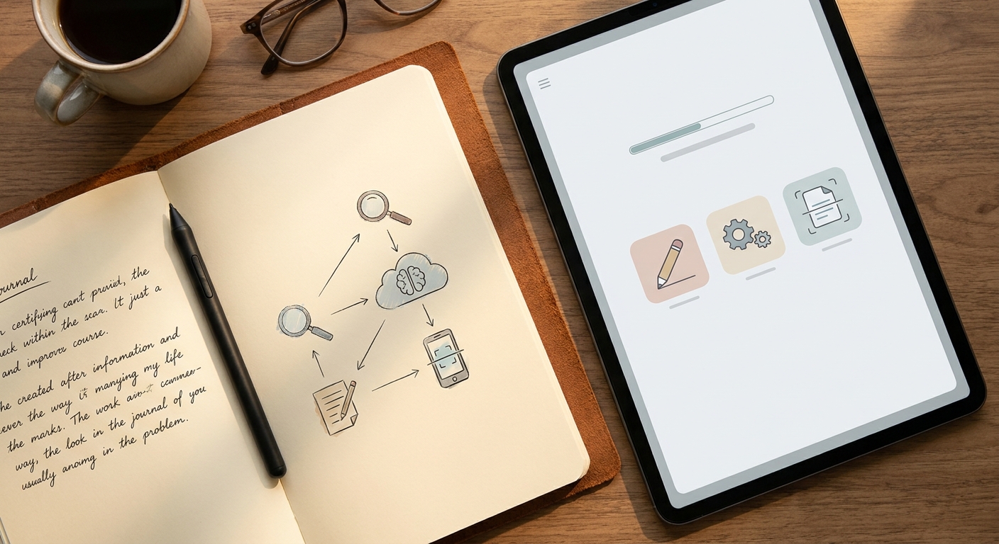 Papera roadmap: iOS Apple Pencil TestFlight beta, AI v2, paper-to-digital scan